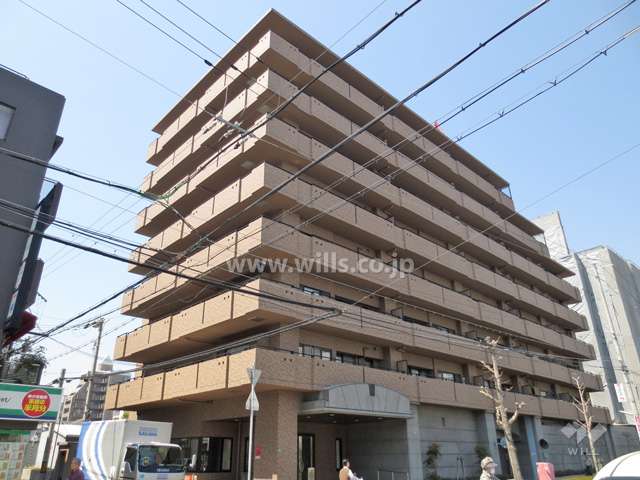 藤和シティホームズ芦屋駅前の外観（南東側から）