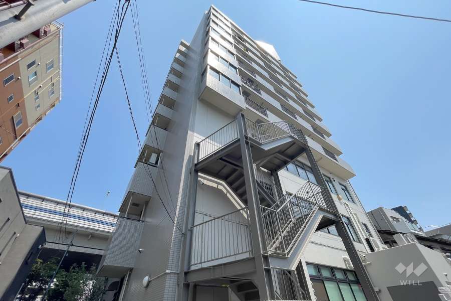 アーバネスト駒沢の外観(南側から)