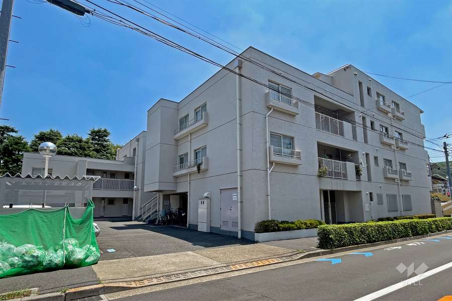 パークハイム駒沢の外観（西側から）