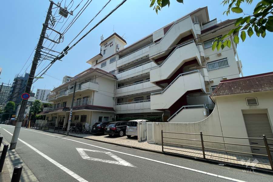 第２フォンタナ駒沢の外観（北東側から）