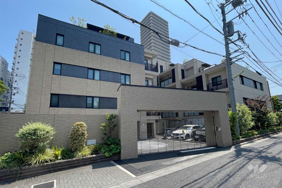 パークホームズ駒沢ザレジデンスの外観（北側から）