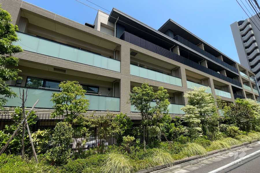 パークホームズ駒沢ザレジデンスの外観（北西側から）