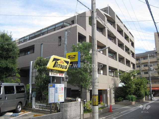 パーク・ハイム芦屋松ノ内の外観（北西側から）