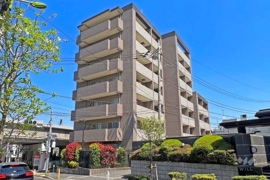 日神デュオステージ経堂の外観(南西側から)