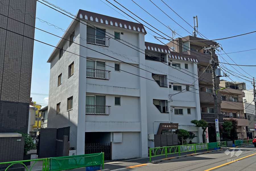 千歳船橋ハイムの外観(北東側から)