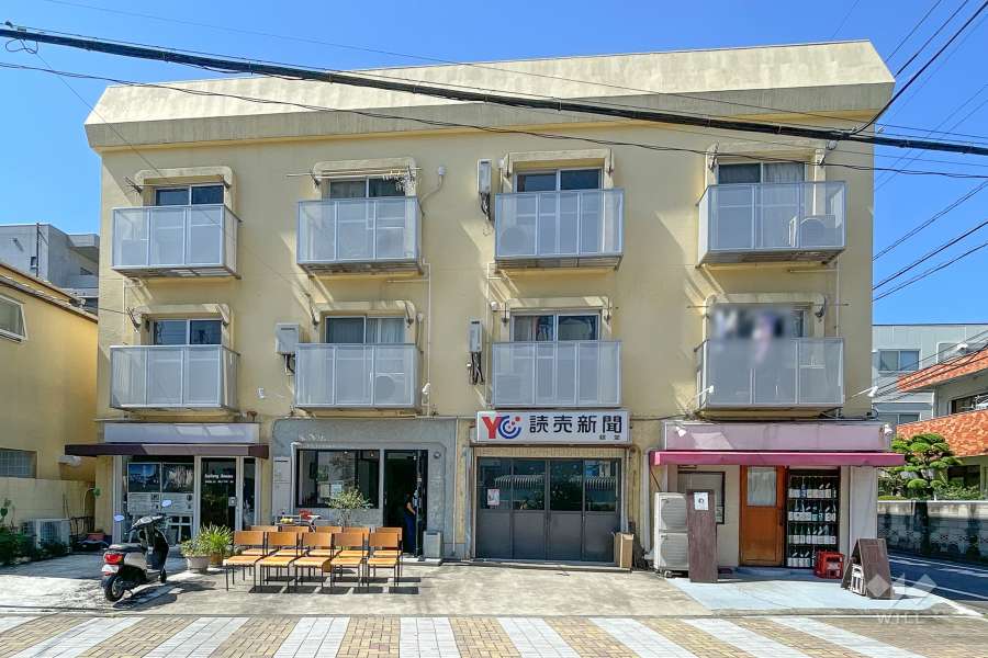 ハイコーポ経堂の外観（東側から）