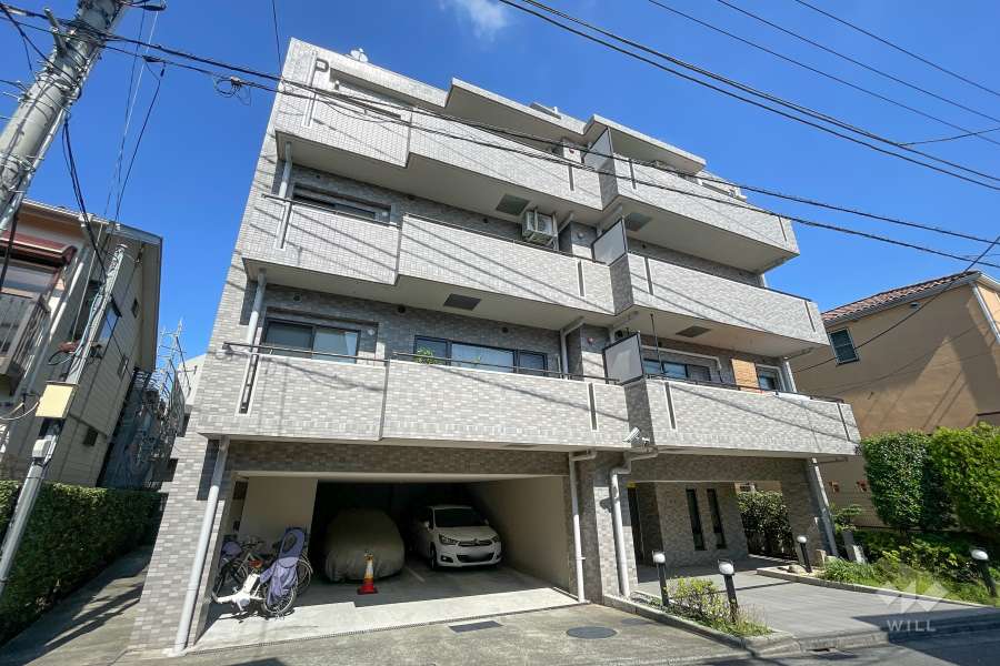 藤和シティホームズ経堂の外観（西側から）