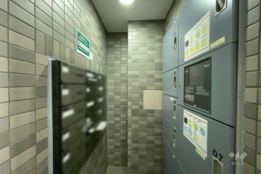 宅配ボックスと共用ポスト