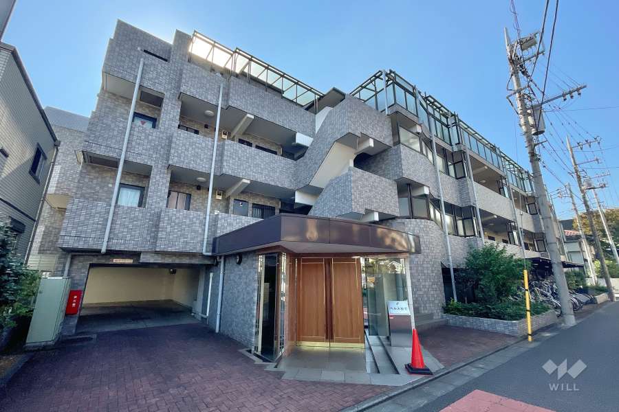 ベルス経堂の外観（北東側から）