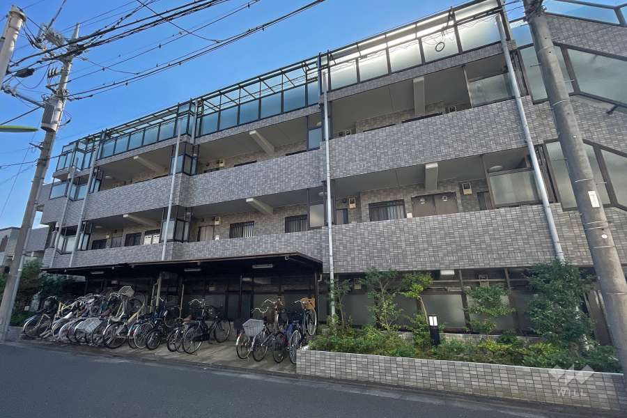 ベルス経堂の外観（北西側から）