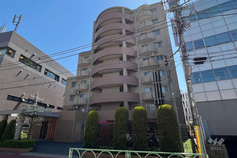 ヴェルビュ経堂の外観（北西側から）