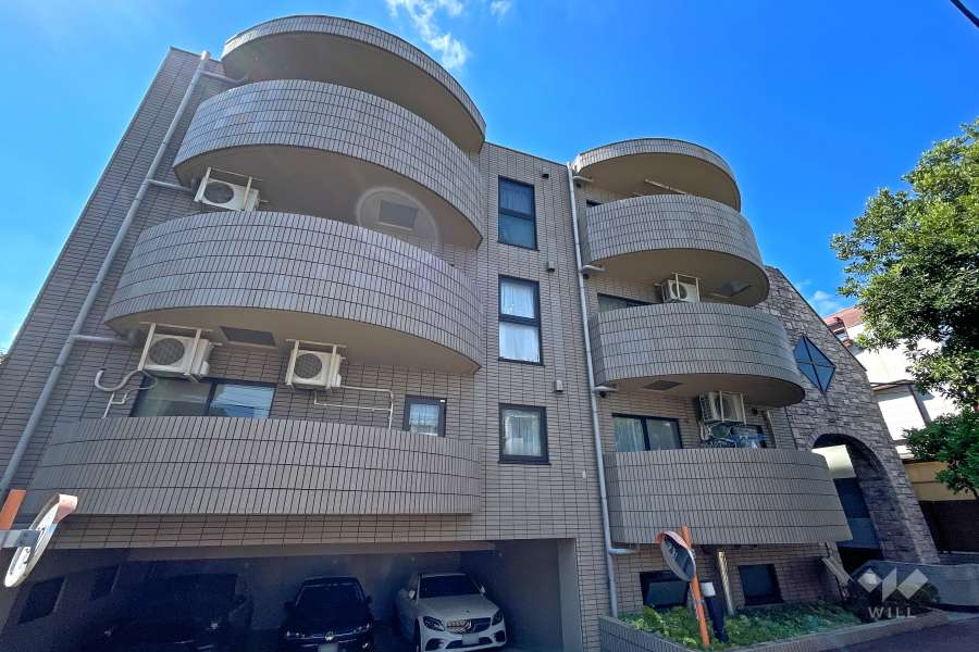 マイネシュロッス経堂の外観（南東側から）