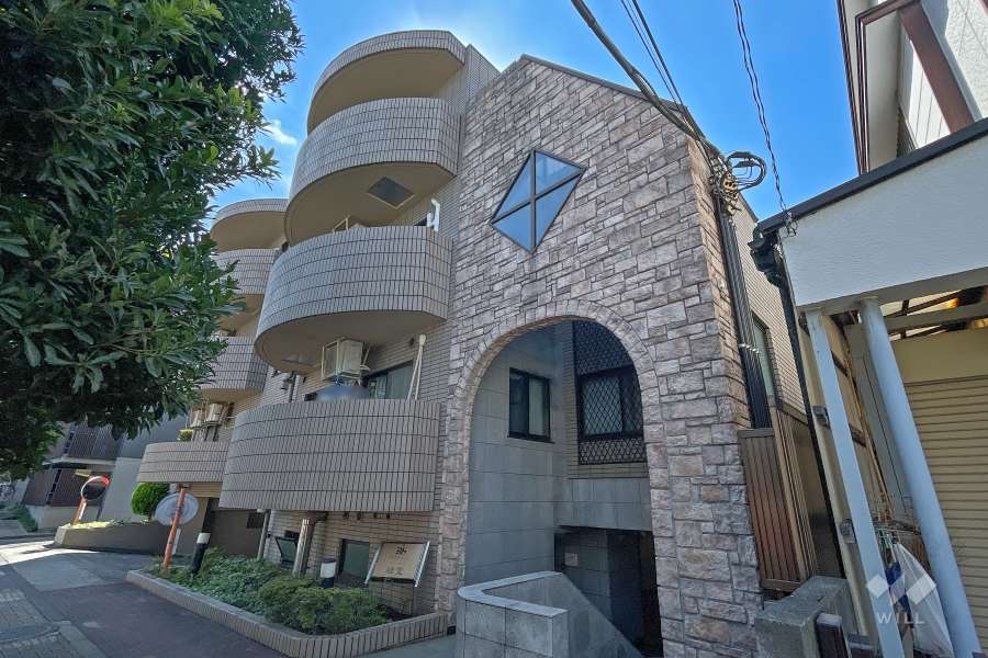 マイネシュロッス経堂の外観（北東側から）