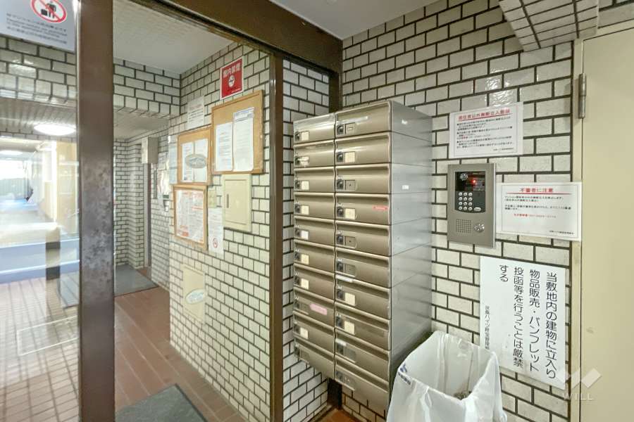 オートロックと共用ポスト