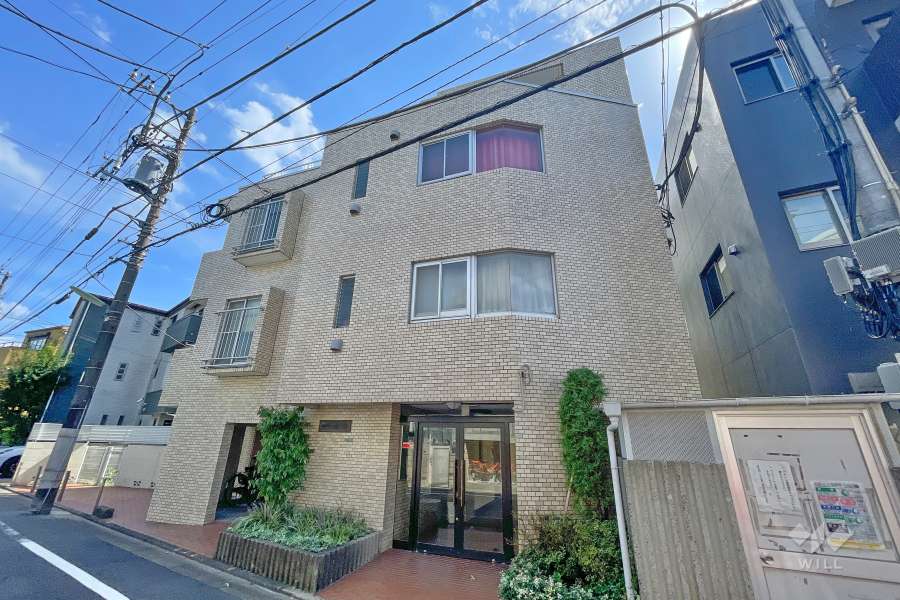 ベルハイムツルマキの外観（北西側から）