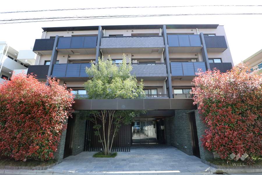 マンションの外観（北側から）