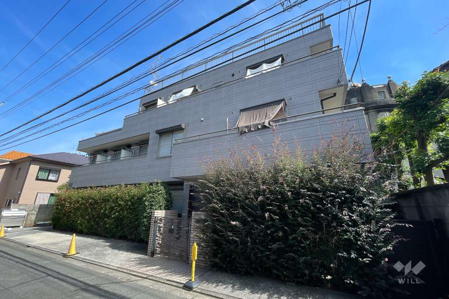 サンライズ弦巻の外観（南西側から）