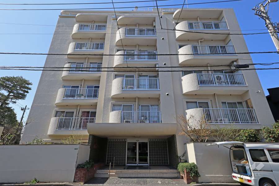 弦巻パビリオンの外観（北西側から）