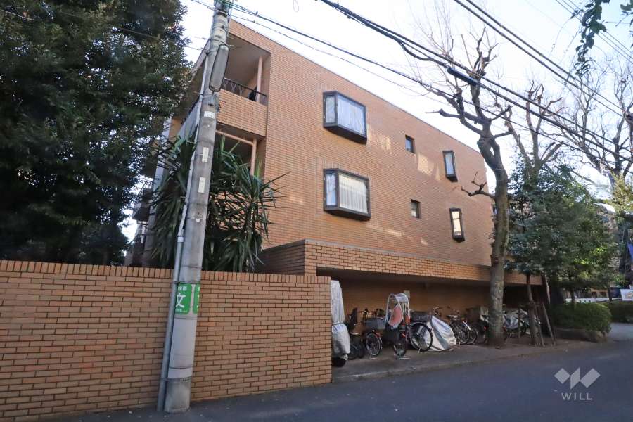 東急ドエルアルス弦巻３号館の外観（北東側から）