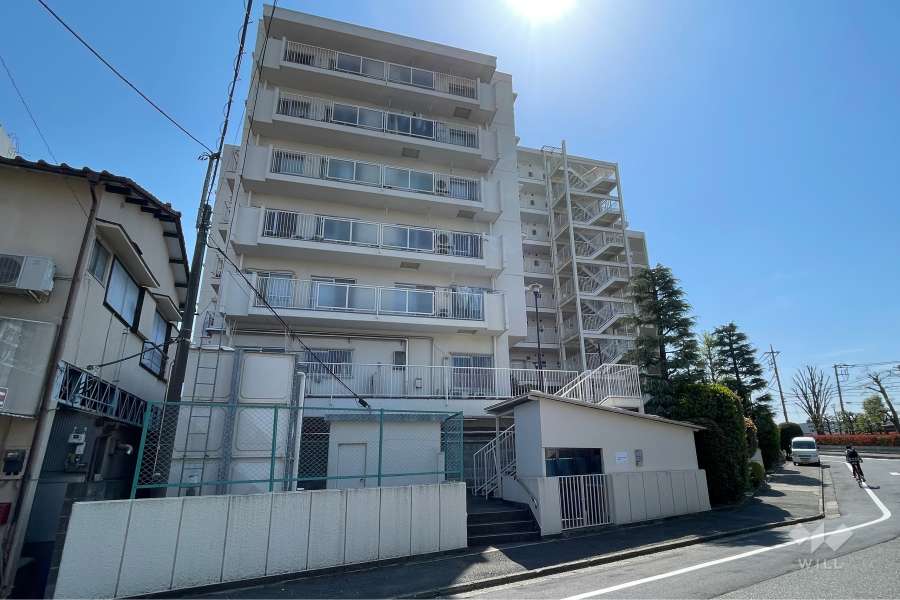 マンションの外観（北東側から）