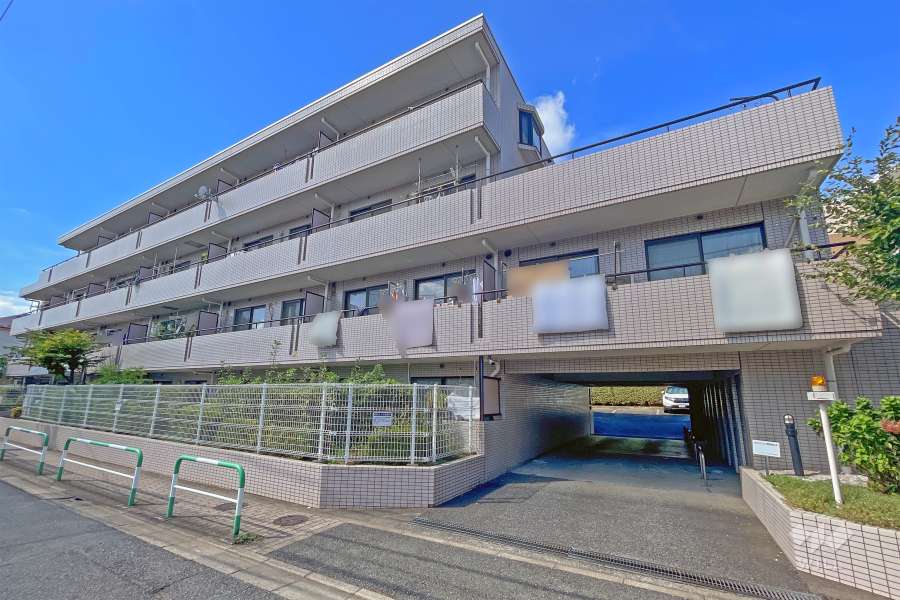 ベルハイム桜新町の外観（北東側から）