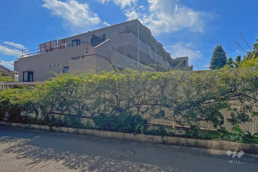 ベルハイム桜新町の外観（北西側から）