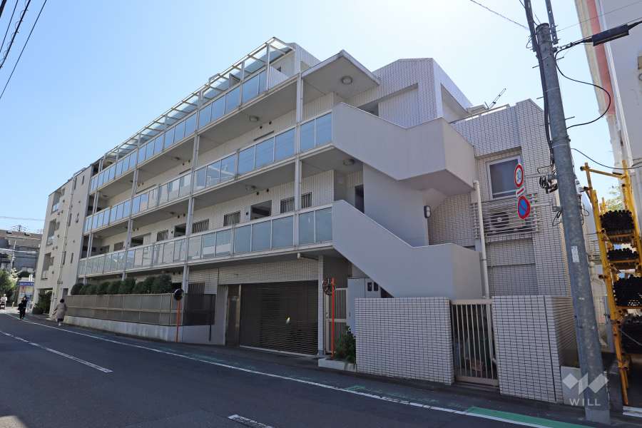 マンションの外観（北東側から）