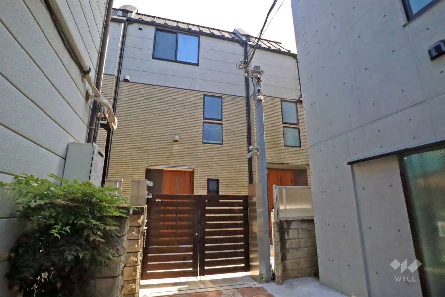 アスコットテラス桜新町の外観（北東側から）