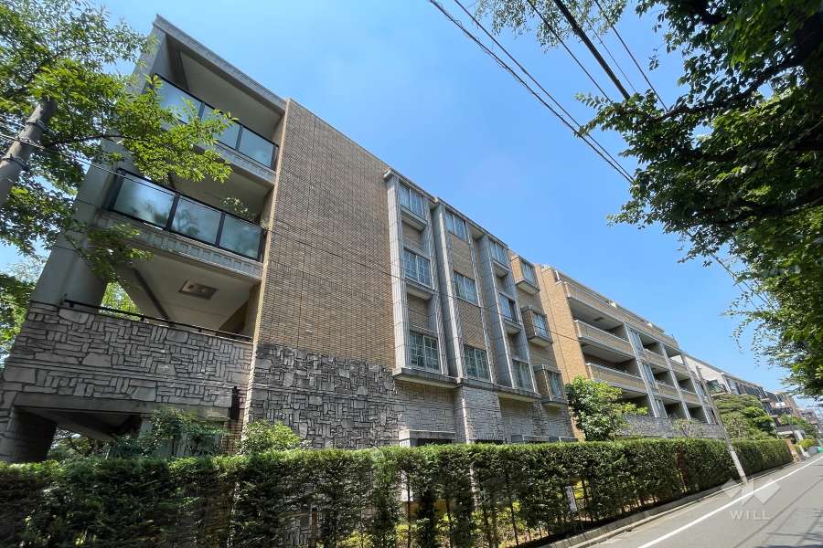 DCオーベル弦巻の外観（東側から）