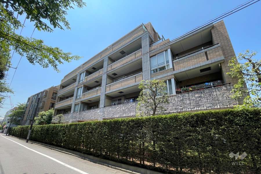 DCオーベル弦巻の外観（北東側から）