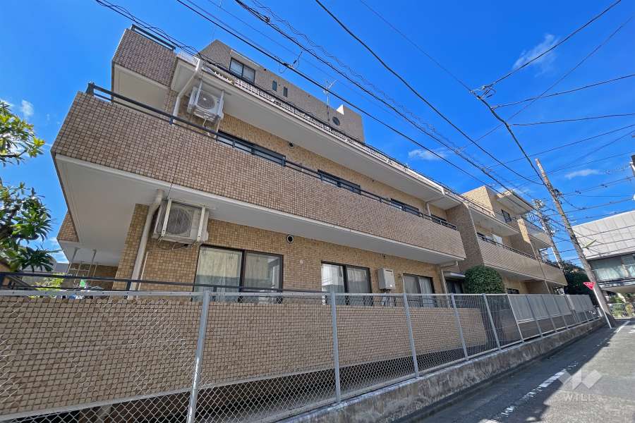 弦巻ハイデンスの外観（南東側から）