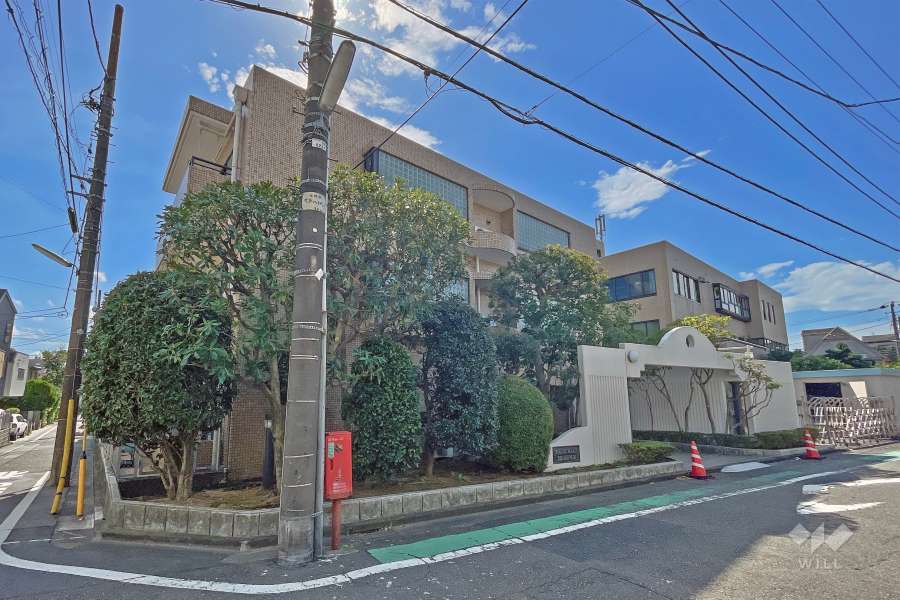 弦巻ハイデンスの外観（北東側から）