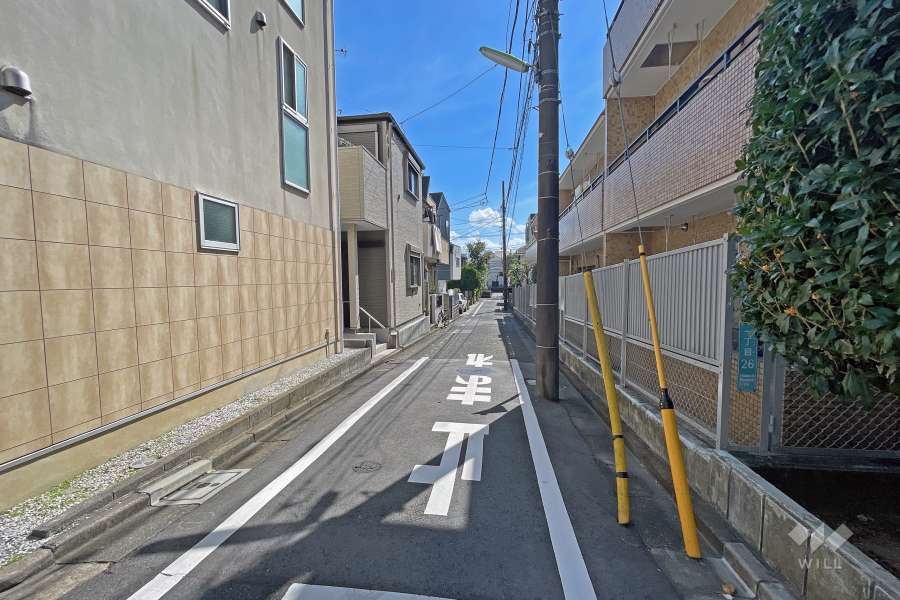 敷地の東側道路