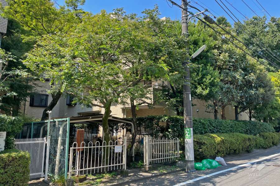 エスパシオ弦巻の外観（北東側から）