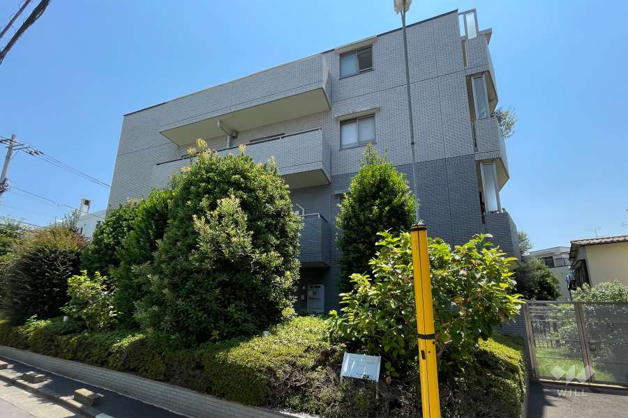 リーベスト桜新町の外観（西側から）