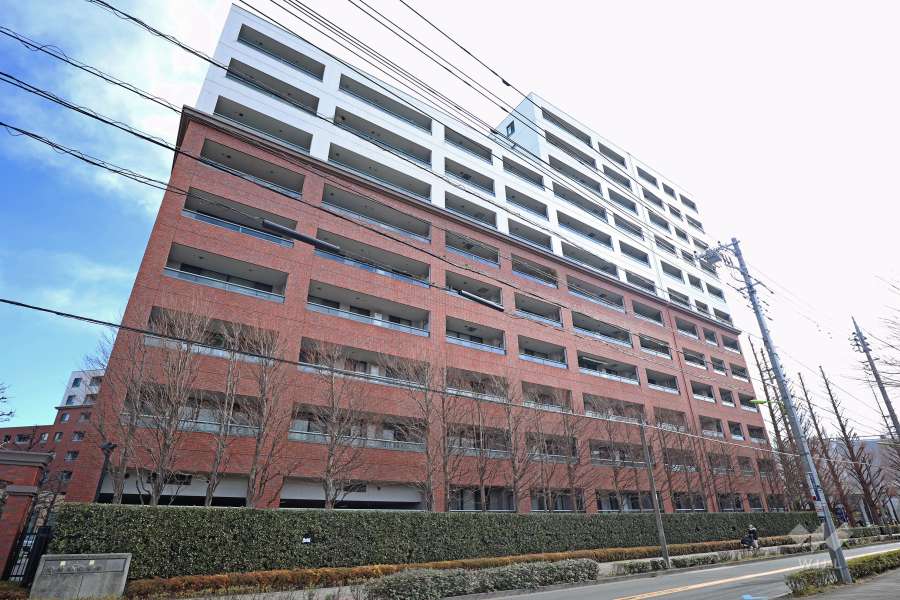 ラコルダ弦巻フォレストコートの外観（北西側から）