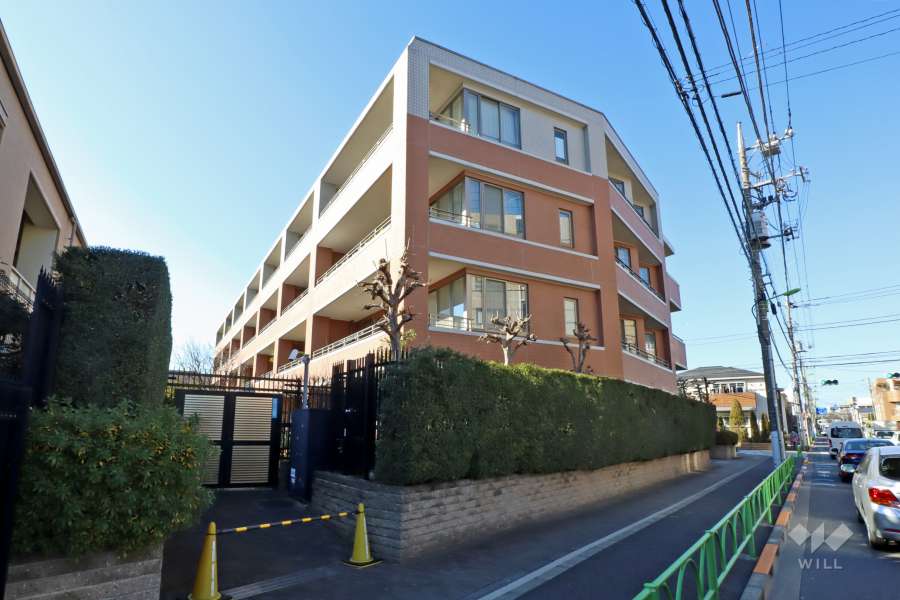 パークホームズ桜新町ガーデンズコートの外観（南東側から）