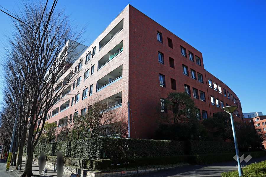 ラコルダ弦巻ガーデンコートの外観（北東側から）