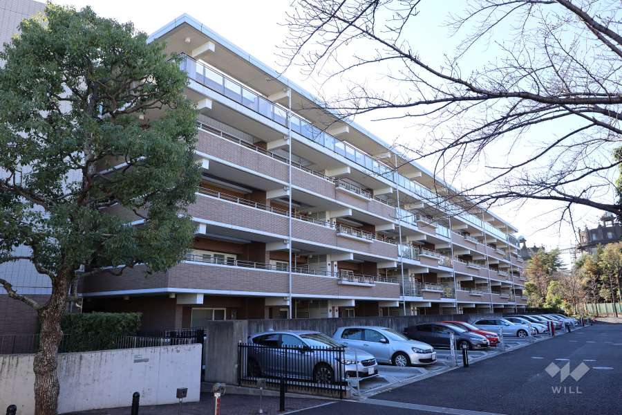 フロントレジデンスの外観(北側から)