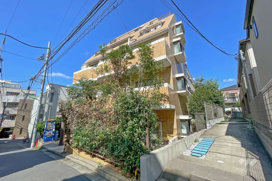 ライオンズマンション豪徳寺第3の外観（南東側から）