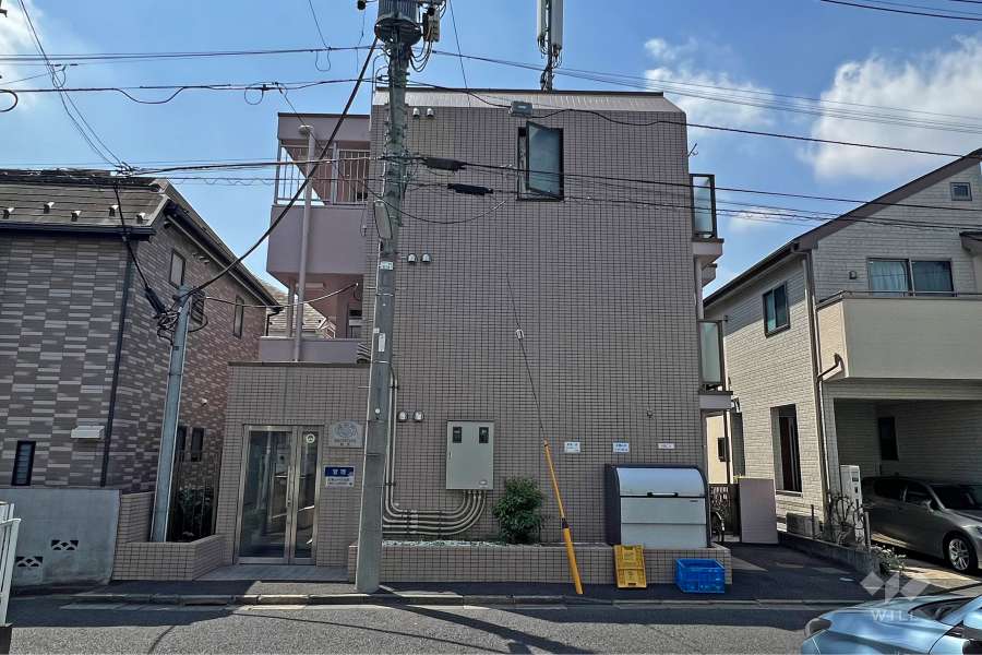 メインステージ経堂の外観(北側から)