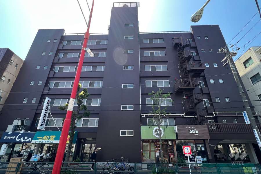 パール世田谷の外観(北側から)