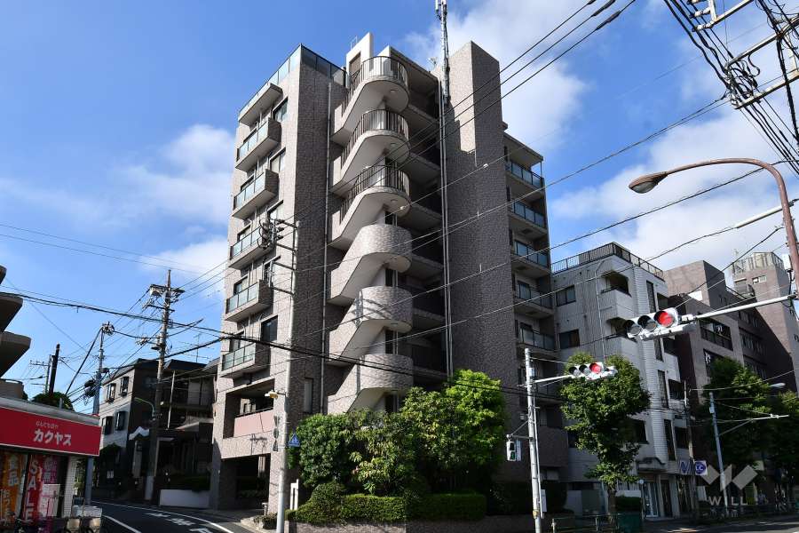 ハウス世田谷桜の外観（北側から）