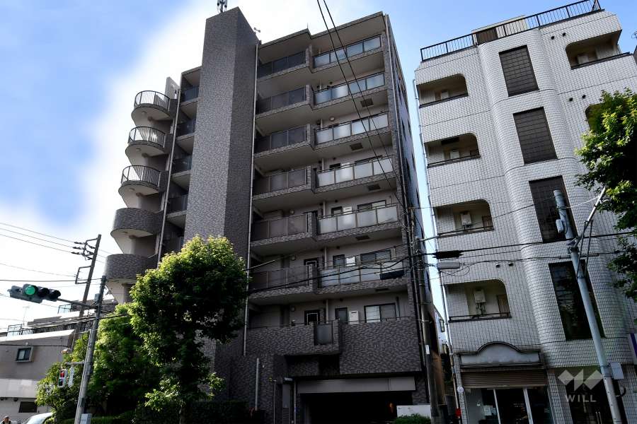 ハウス世田谷桜の外観（北西側から）