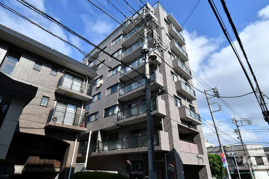 ハウス世田谷桜の外観（南東側から）