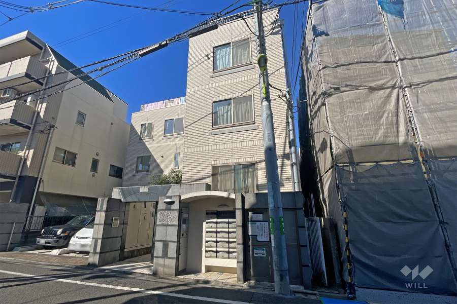 セボン世田谷桜の外観（北東側から）