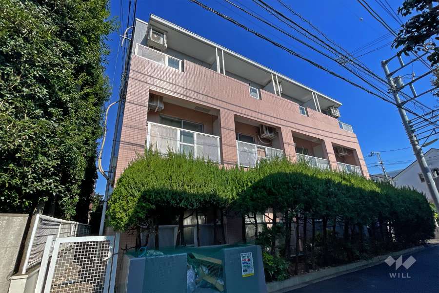 菱和パレス世田谷桜丘の外観（南西側から）