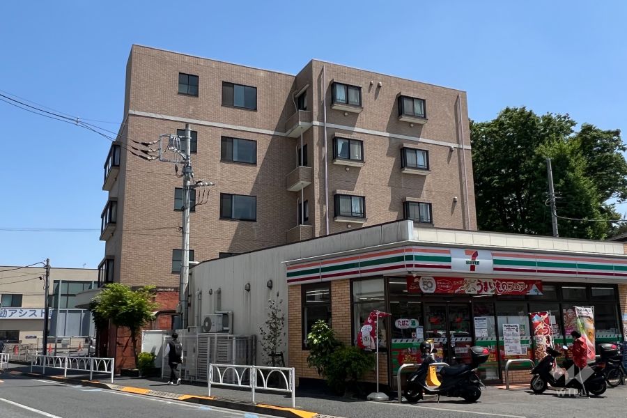 アネーロ千歳船橋の外観(北西側から)