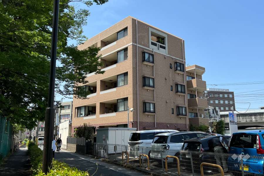 アネーロ千歳船橋の外観(南東側から)