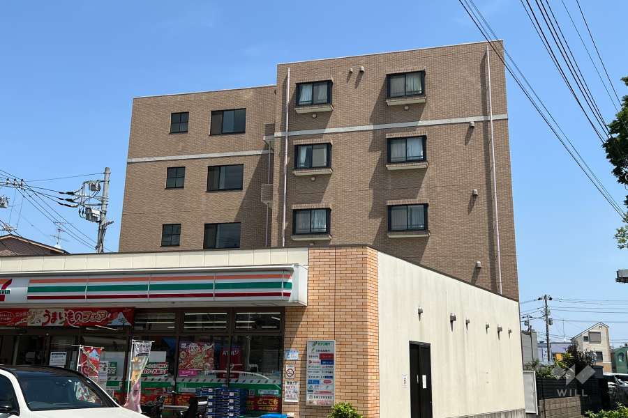 アネーロ千歳船橋の外観(南西側から)